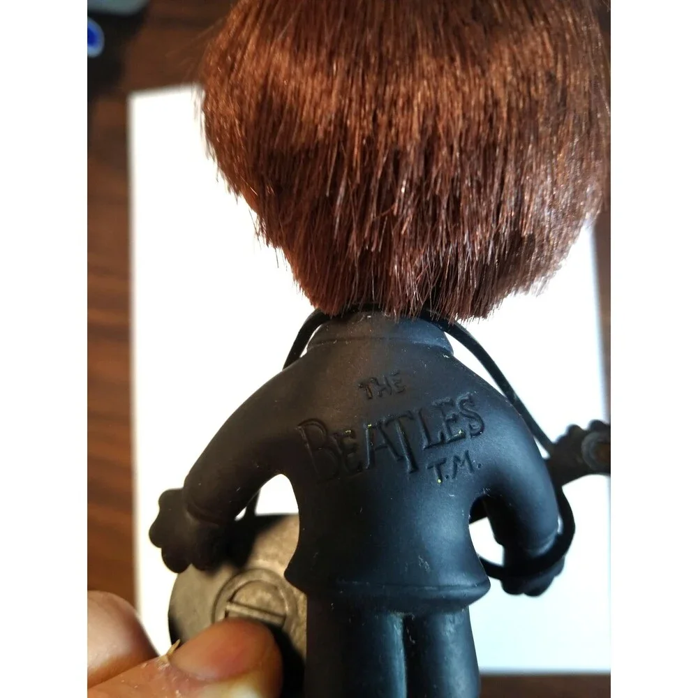 Paul McCartney The Beatles Soft Body Remco Doll Original Guitar Nems 1964